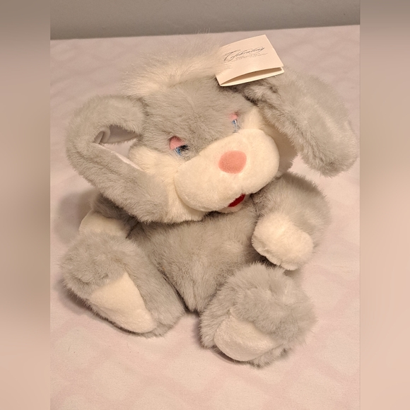 House Of Loyd Tickle Me Bunny Stuffed Animal Toy Laughs & Vibrates😍 - Picture 1 of 10